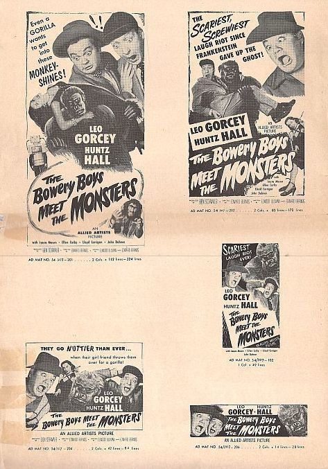 The Bowery Boys Meet the Monsters