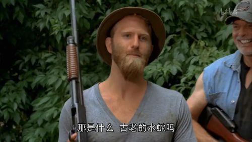 巨蟒大战恐鳄