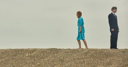 在切瑟尔海滩上
