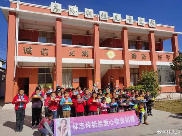 林志玲发文感谢粉丝做公益
