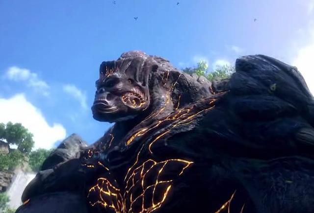 斗罗大陆电视剧泰坦巨猿像只狒狒？不足三米，天青牛蟒还是不错的。