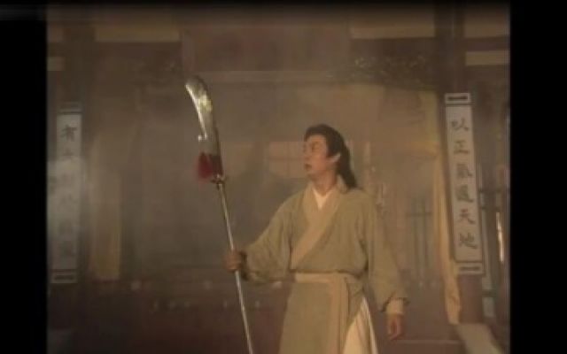 碧血青天珍珠旗：杨宗保被人追杀，杨令公显灵，狄青一把大刀退敌！